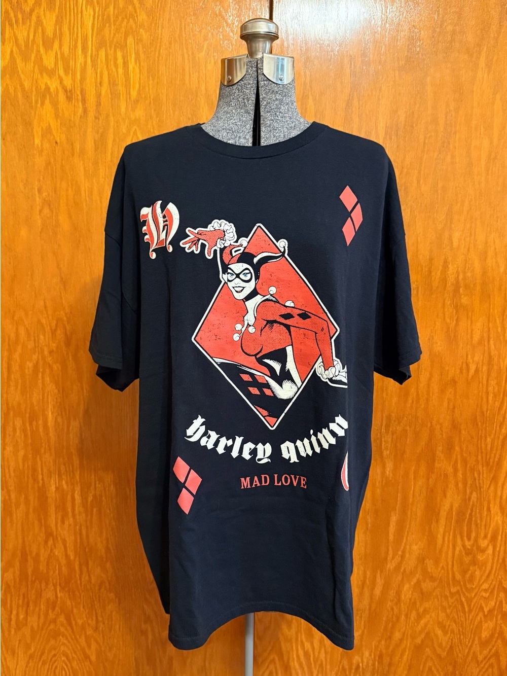 Harley Quinn “Mad Love” Unisex Black T-Shirt